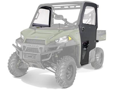 Polaris - Polaris Lock & Ride Pro Fit Canvas Doors With Poly Windows