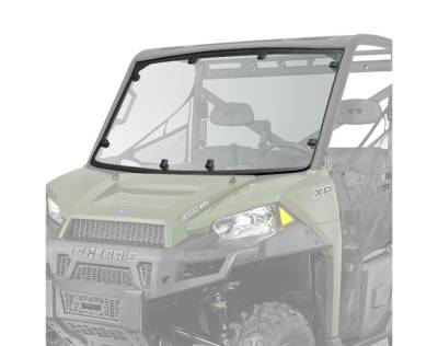 Polaris - Polaris Lock & Ride Pro Fit Hard Coat Poly Windshield