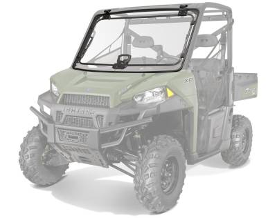 Polaris - Polaris Lock & Ride Pro Fit Tip-Out Poly Windshield