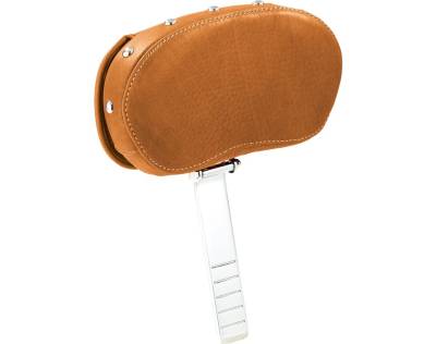 Indian Motorcycle Genuine Leather Driver Backrest-Tan