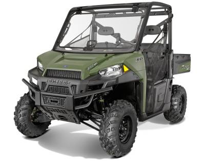 Polaris - Polaris Lock & Ride Pro Fit Tip-Out Poly Windshield - Image 2